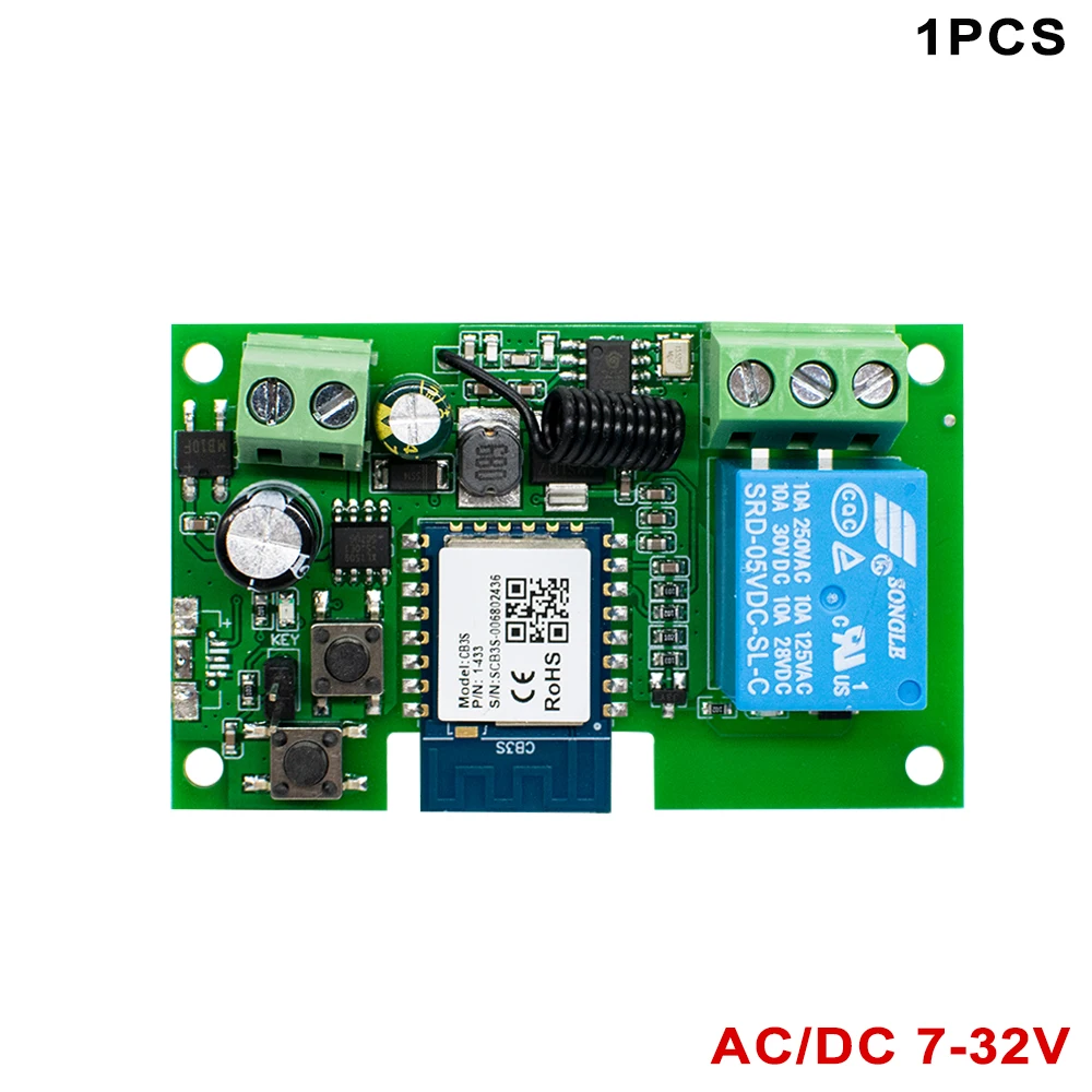 Smart Home Automation WiFi Relay Controller with APP Remote Control and Voice Assistant Compatibility