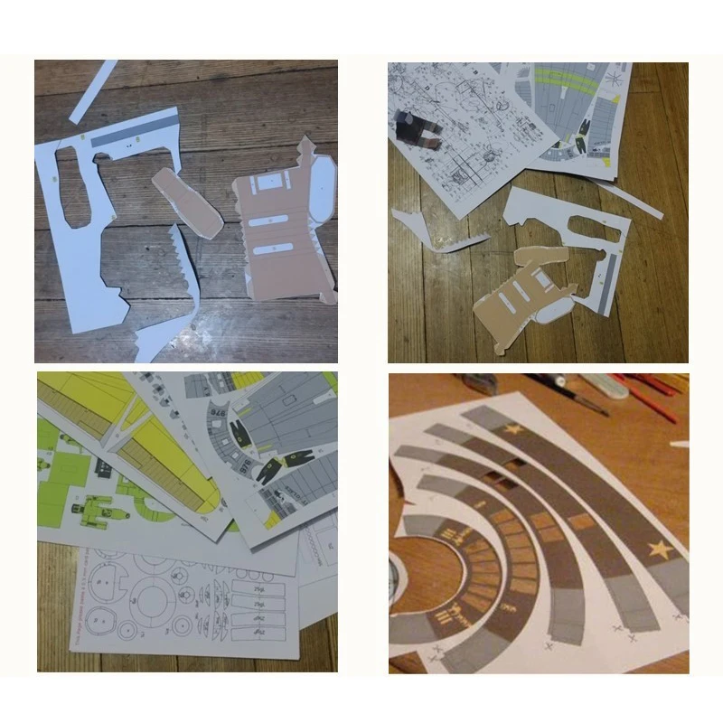 크루즈 선박 종이 모형 크루즈 선박 3D 종이 모형 DIY 퍼즐 수제 종이 공예 장난감
