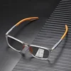 TR90 Photochromic Multifocal Glasses Vintage Progressive Reading Glasses Men Women Anti-blue Light Sports Eyeglasses +1.0+4.0 2