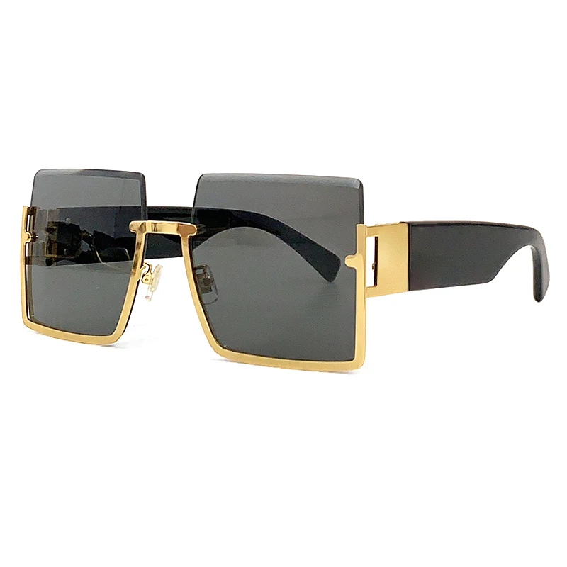 

Женские солнцезащитные очки UV400, брендовые дизайнерские квадратные очки высокого качества с защитой от ультрафиолета, 2023