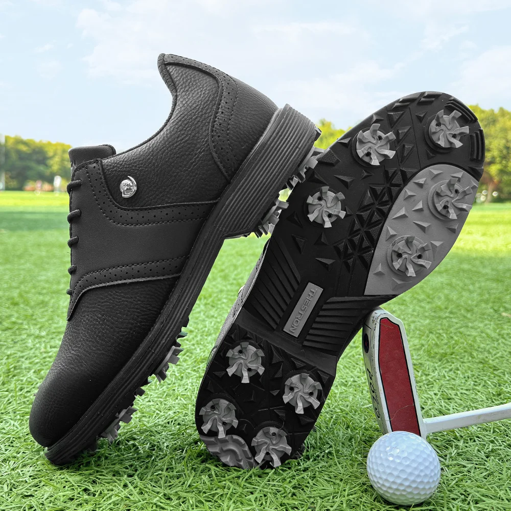 Men's Golf Shoes with Spikes 1