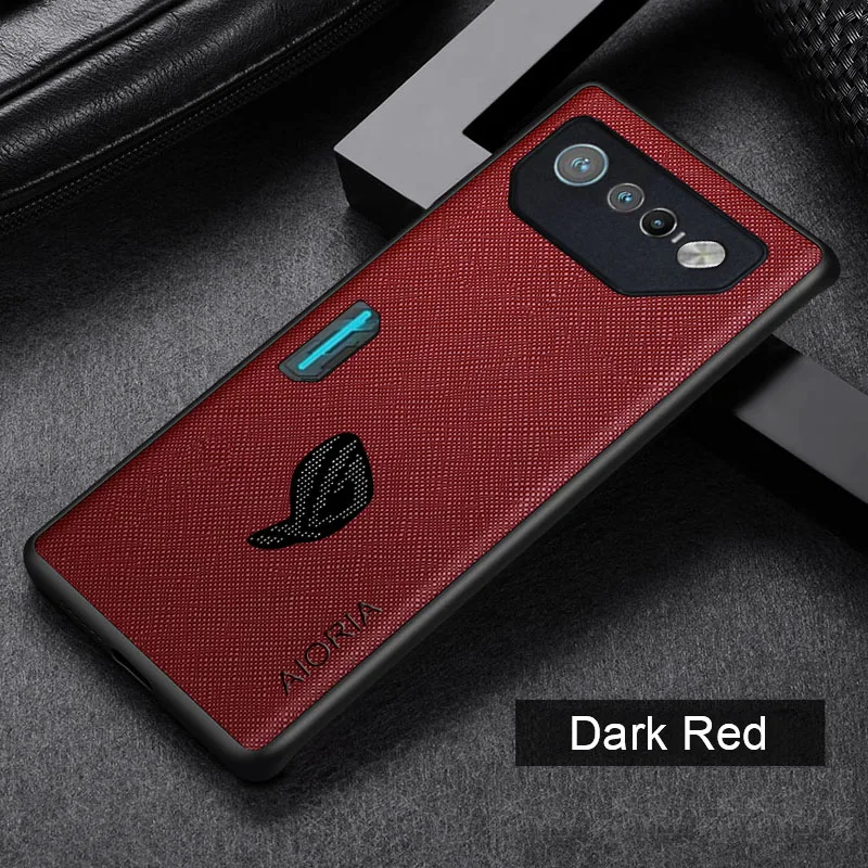Luxury Cross Pattern Leather Case, Premium Shell