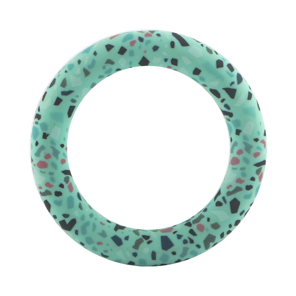 Set of 3 Decorative Silicone Rings for Jewelry Making & Crafts
