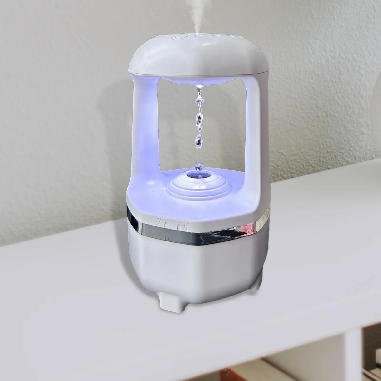 

Anti Gravity Humidifier USB Water Droplet Diffuser Cool Mist Humidifier Air Humidifier for Nursery Whole House Plants Large Room