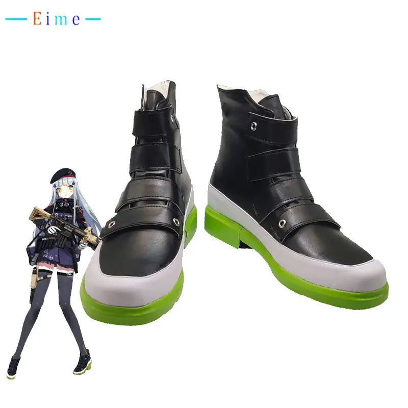 

Game Girls Frontline HK416 Cosplay Shoes Halloween Carnival Boots PU Shoes Cosplay Props Custom Made
