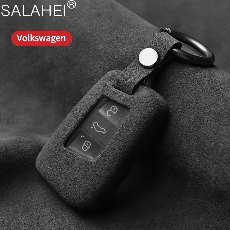 

Car Remote Key Case Full Cover for VW Volkseagen Passat B8 Magotan For Skoda Superb A7 Kodiaq Seat Shell Fob Protect Keyless Bag