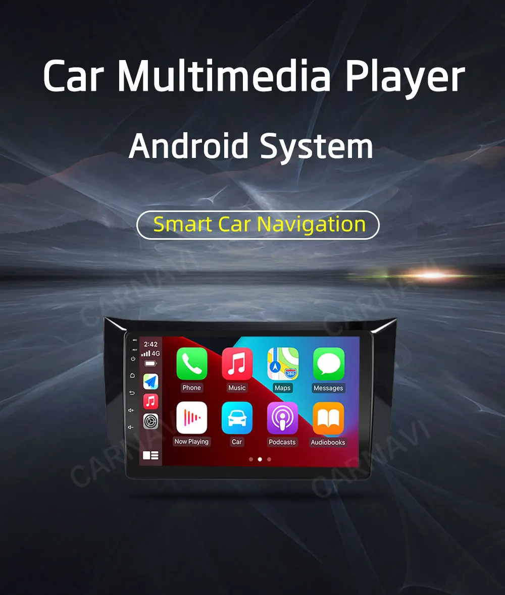 CARNAVI 10,1 pulgadas 2 Din Android Car Stereo Radio para Nissan Sylphy B17 Sentra 12 2012 2013 2014 2015 2016 2017 2018 reproductor de vídeo Multimedia para coche navegación GPS Carplay Autoradio unidad principal