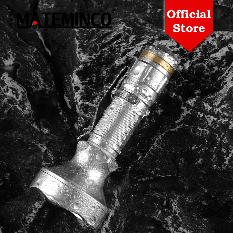 Mateminco FT02 FT01 6160lm Portable Camping Lantern Lanterna Tactical Torch LED Flashlight for Camping, Hiking