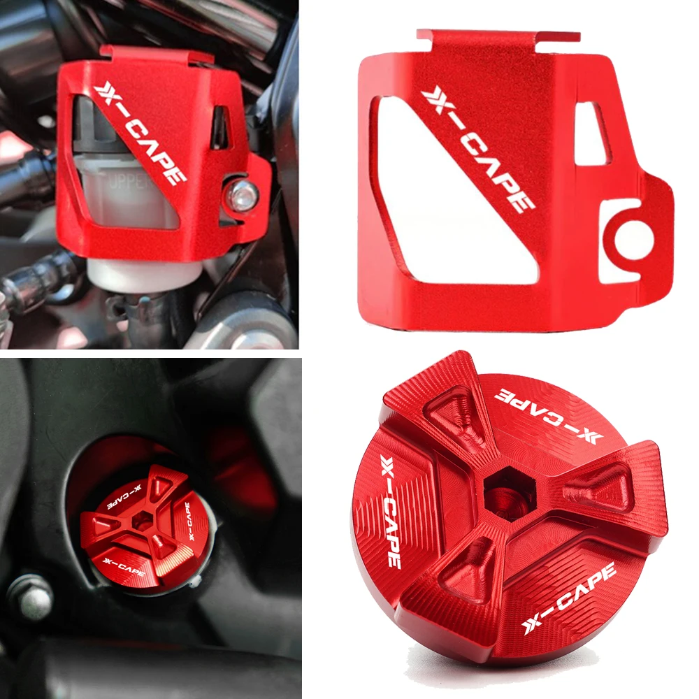 Aprilia Tuareg 660 Rear Brake Fluid Guard - CNC Aluminum Reservoir Protector 2022-2023