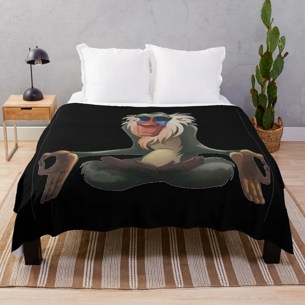 

Rafiki monkey Throw Blanket Tourist Blanket Blanket Luxury Decorative Throw Blanket