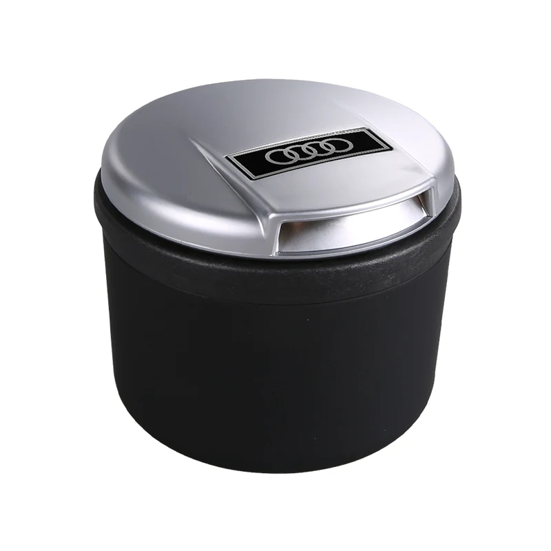 아우디 A6L/A8/A7/Q5 차량용 재떨이, 담배를 끄는 세라믹 라이너 포함, 실내 장식 제품