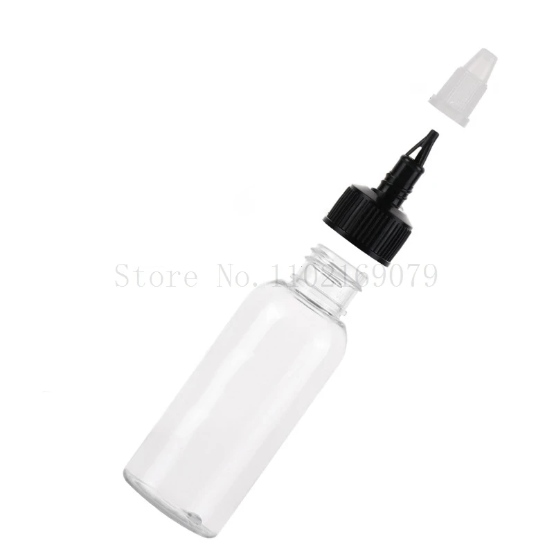 50pcs Squeeze Dropper Bottles Plastic Eye Drop Bottle Twist Top Cap Liquid Paint Ink Dispenser Glue Applicator10ml 50ml 100ml