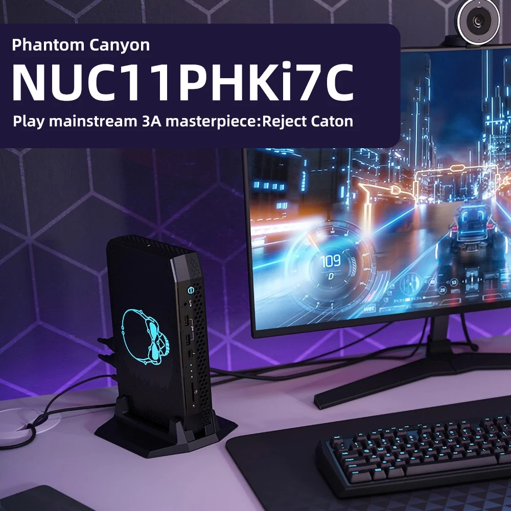 RNUC11PHKI7C - Mini PC Gamer i7 RTX 2060 6GB