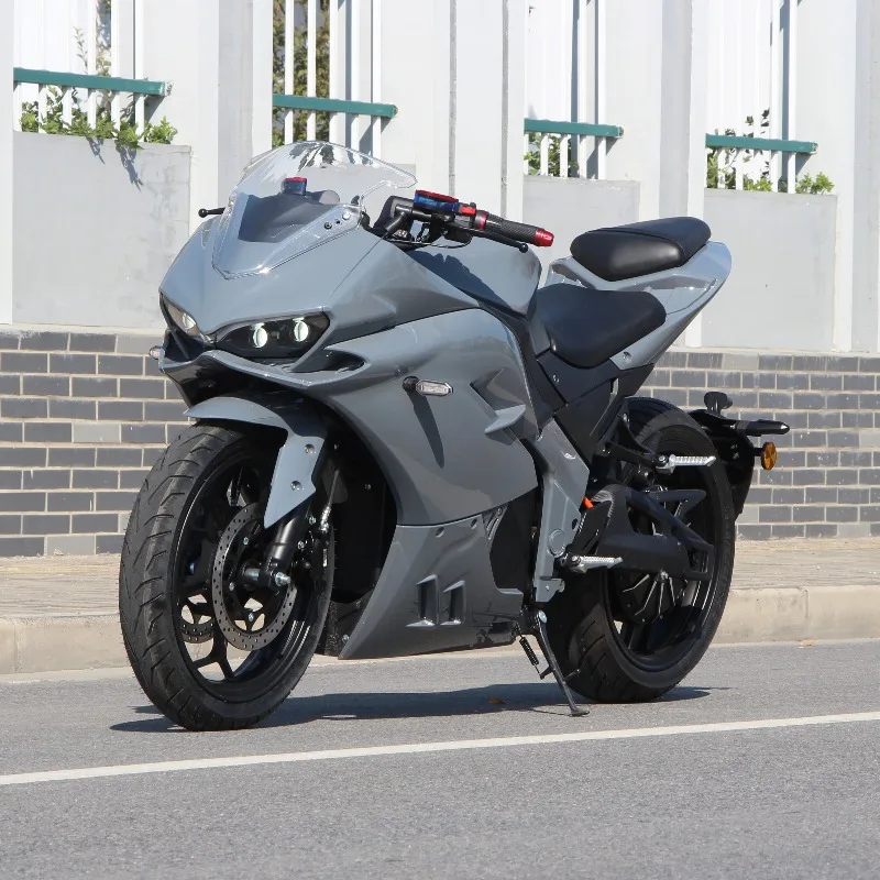 Nuovo Arrivo Moto Elettrica da Corsa 3000W con Batteria al Litio 72V