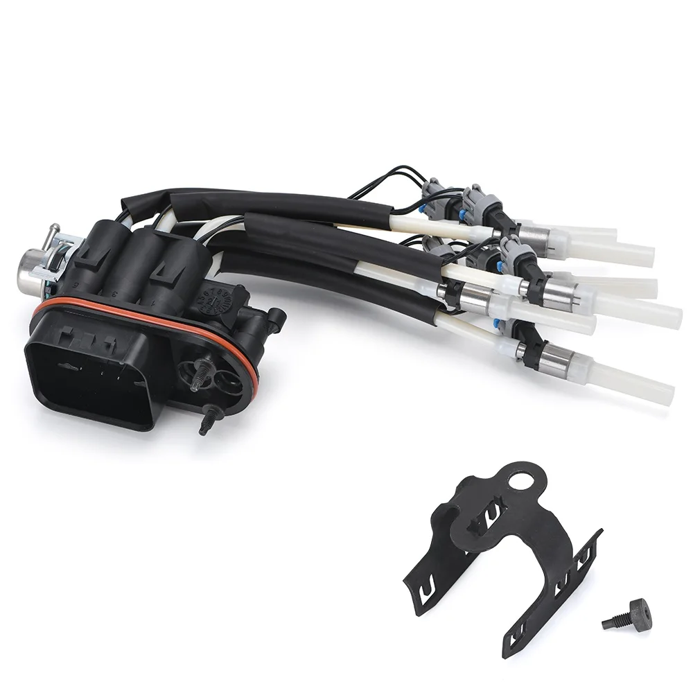 燃料スパイダーインジェクターアセンブリ ブラケット交換 1996-02 GM Chevy ピックアップトラック Suburban Express Savana 5.0 5.7 Vortec V8# FJ504 89060440