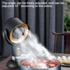 Desktop Range Hood Portable Range Hood 15 Degree Adjustable Kitchen Exhaust Fan Cooker Range Hood For Cooking Indoor Barbecues 1