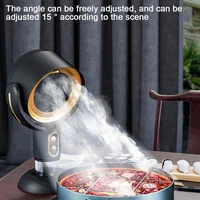 Desktop Range Hood Portable Range Hood 15 Degree Adjustable Kitchen Exhaust Fan Cooker Range Hood For Cooking Indoor Barbecues 1