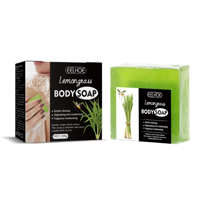 

11UF Natural Bar Soap Organic Ingredients Soap Moisturizing Soap Bar Lemongrass Essential Oils Body Wash