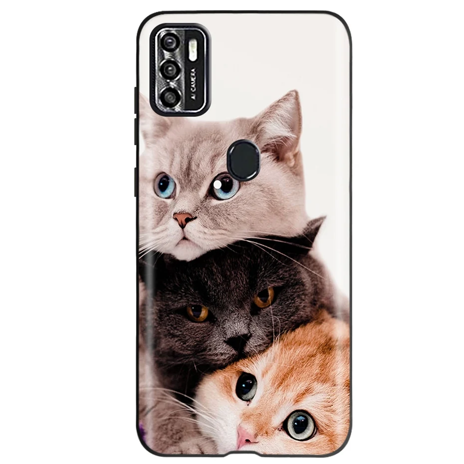 Sleek Black Silicone Protective Case - Soft TPU Bumper Cover