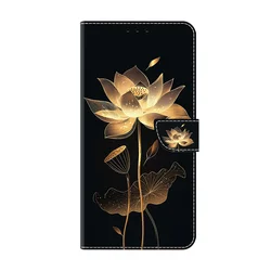 Artistic Cat Painted Wallet Stand Phone Case with Enhanced Protection - Galaxy A37 (3)
