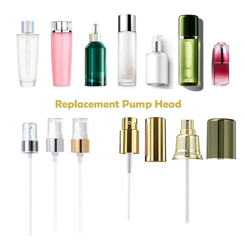 Replacement Foundation Pumps Plastic Liquid Makeup Pump Lotion Emulsion