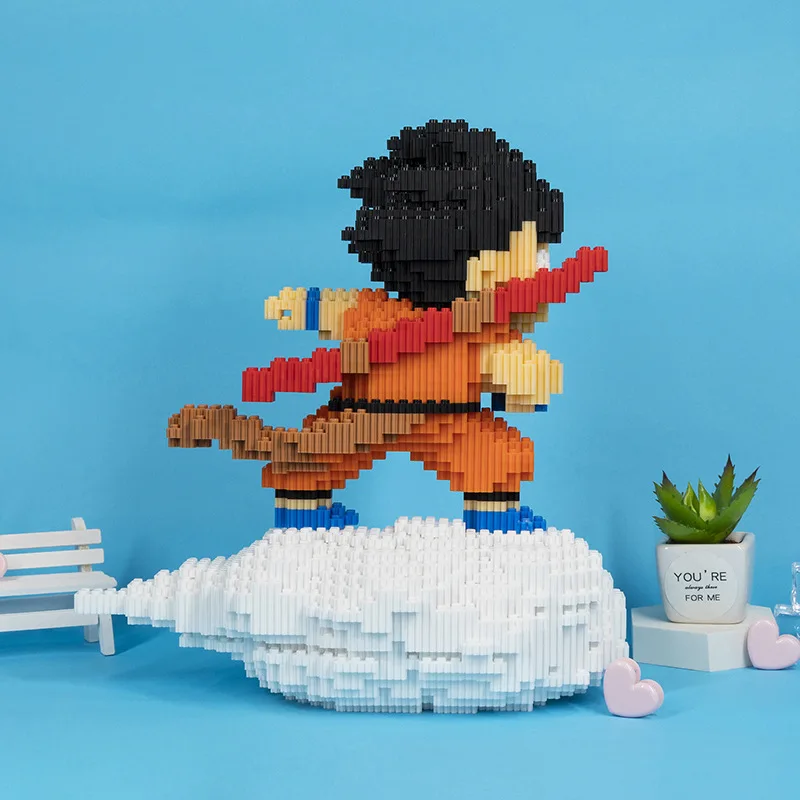 Goku Pixel art Dragon Ball, pixels, fictional Character, pixels