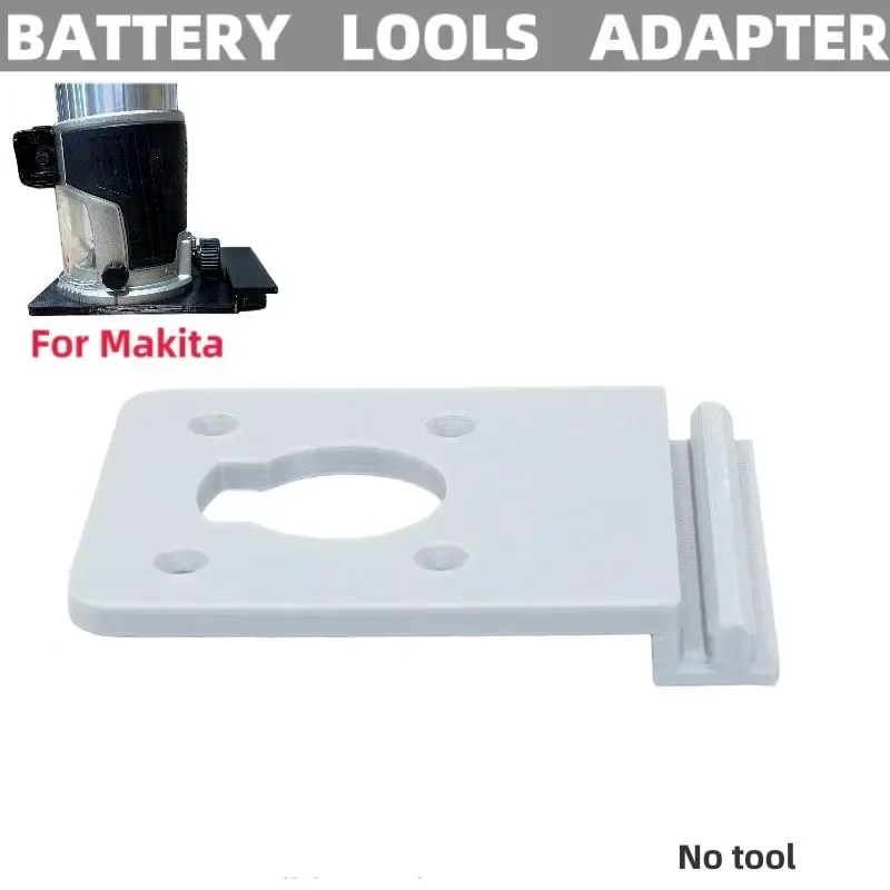 For Makita XTR01Z&RT0700C Router Adapter For Makita Guide Rails Connector