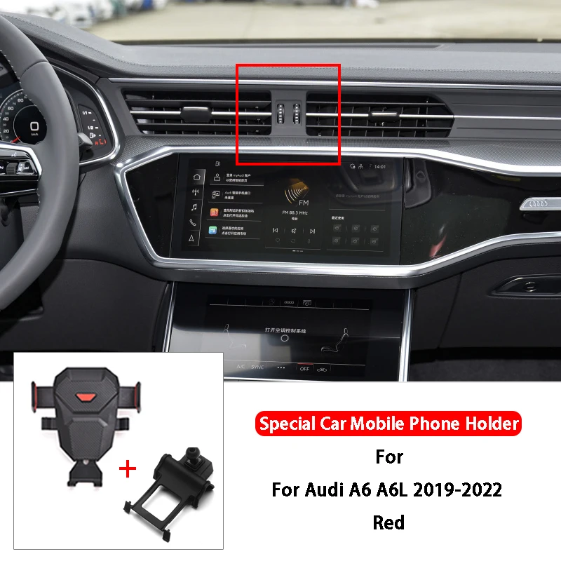 Support Telephone Voiture pour Audi A1 360 Rotatable Car Phone