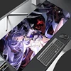 Mouse Pad XL Lockedge Large Gaming Accessories Computer Gamer Keyboard Pad Honkai Star Rail Acheron Mouse Mat Desk Mousepad 3