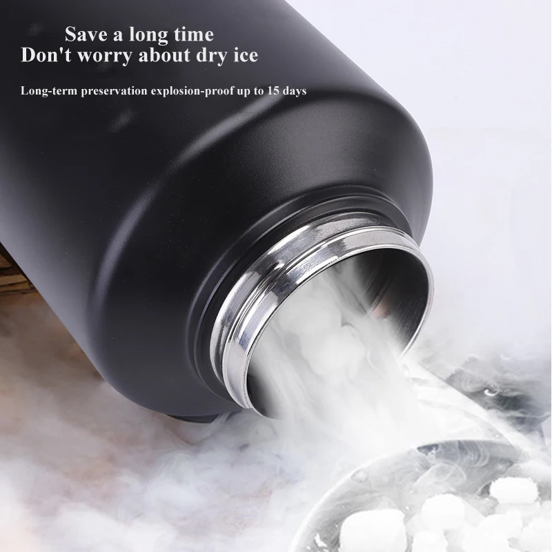 2L rostfritt stål is termosmugg ishink isolerad stor kapacitet termosflaska bil te resa utomhusmuggar_voghion.com