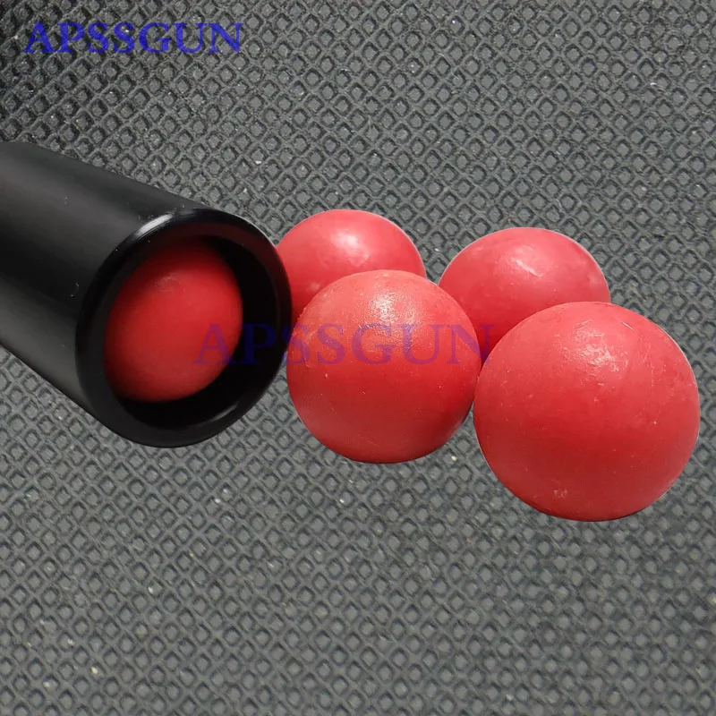

Reusable 0.68 Caliber Paintballs - 100 New Re-Usable Rubber Training Elastic Balls .68cal Paint Balls