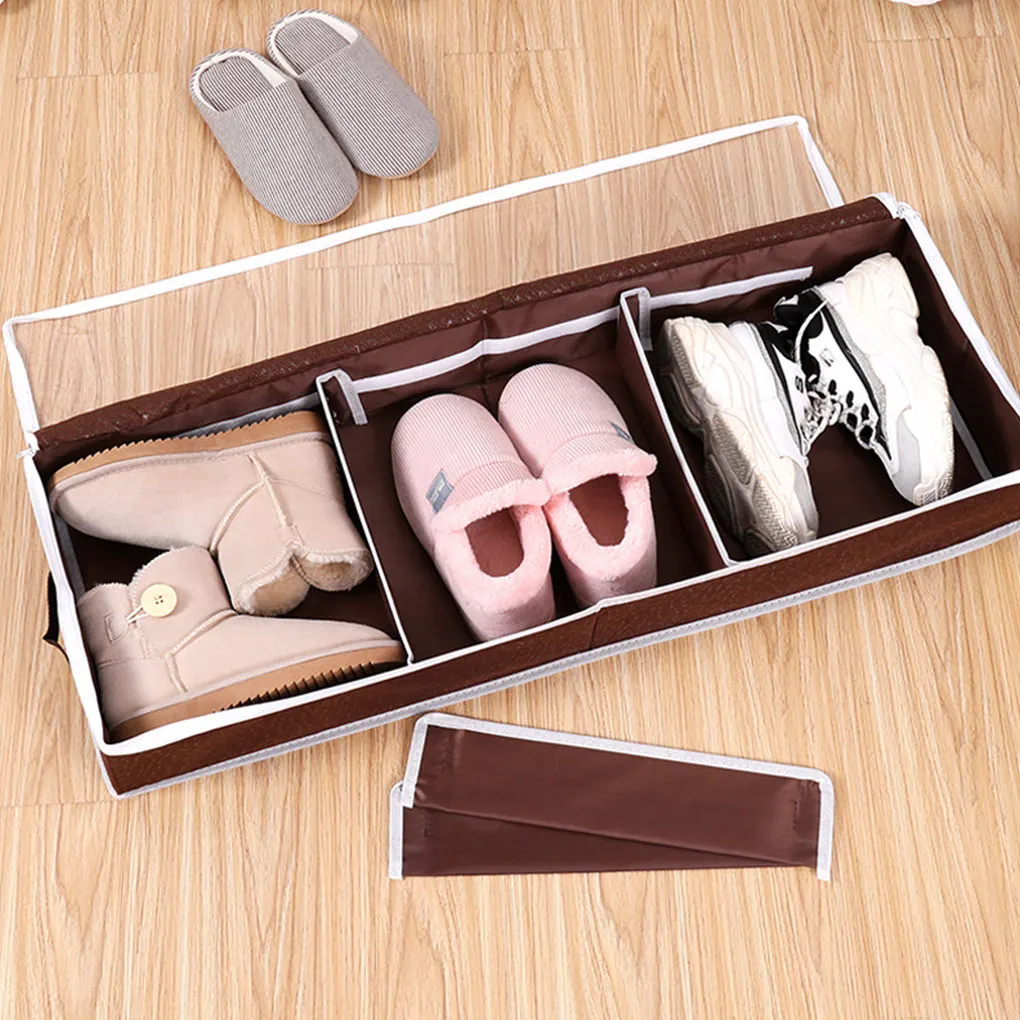 

Shoe Organizer Space-saving Storage Boxes Dustproof Bag Shoes Holder