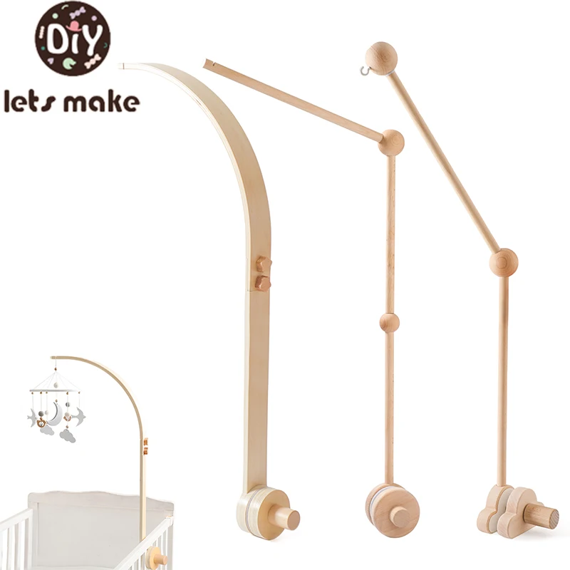 Baby Toys Baby Rattle Toys Musical Hanging Toys Hanging Rattles Toy General Toy Baby Wooden Bed Bell Bracket Mobile Hanging Rattle Toys