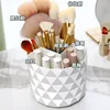 Ins 360° Rotating Make Up Organizer Plastic Organizing Boxes Portable Desktop Cosmetic Organizer Lipstick Eyebrow Pencil 4