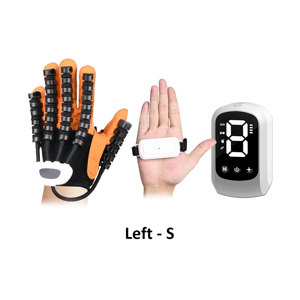 Hand Rehabilitation Robot Gloves Hemiplegia Stroke Equipment Training Device Finger Trainer & Hand Function Workout Rehab Glove