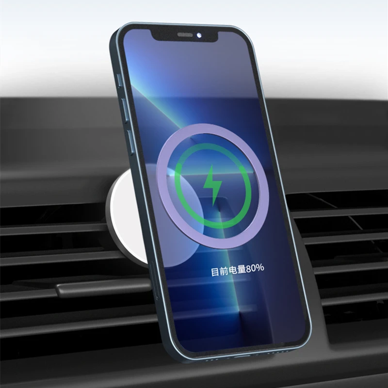 1 5PCS for Magsafe Magnetic Plate Ring Universal Metal Sticker Wireless Charger Sheet Mobile Phone Car Phone Holder Stand Plate