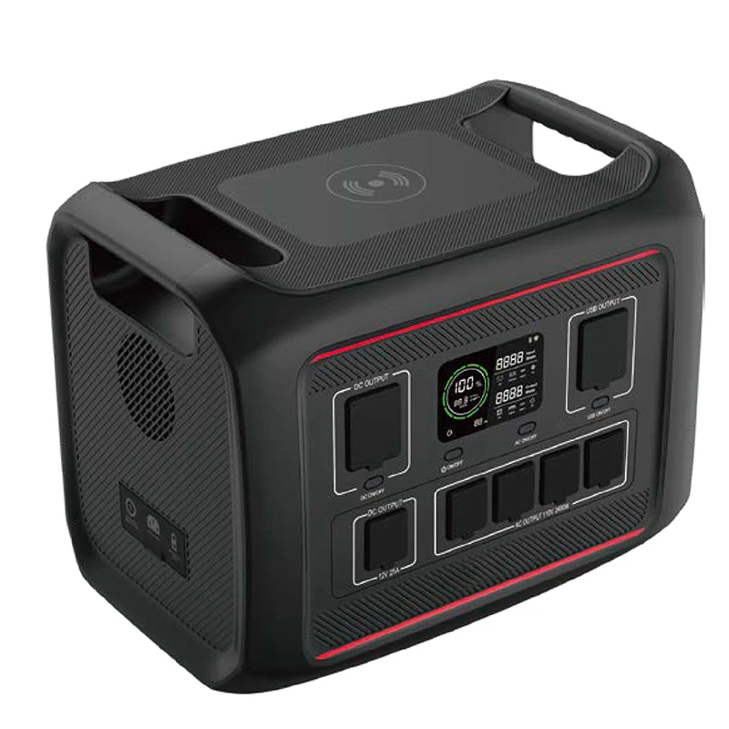 

High Capacity Maxbo 2400W 2016Wh Quick charging with solar panel supply Portable solar Power Station