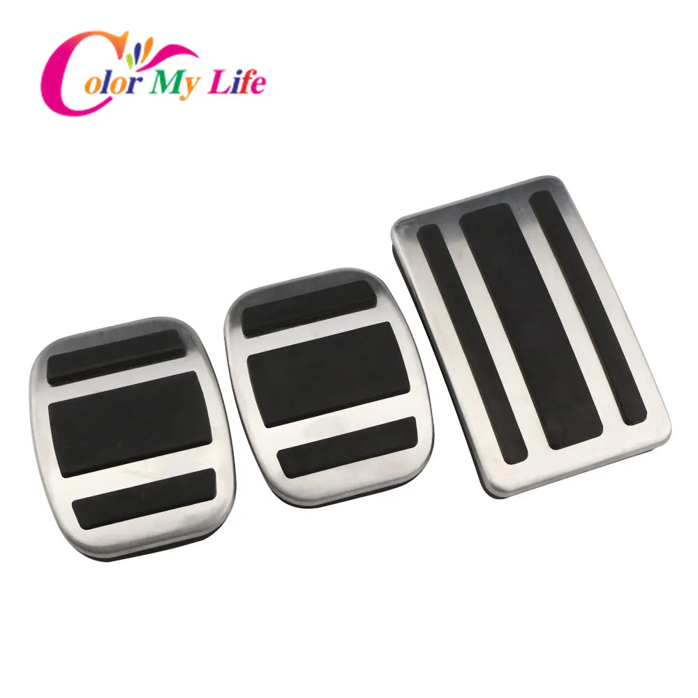 Car Pedals Stainless Steel Car Pedals for Opel Grandland X Replacement Parts Auto Pedal Pad Cover