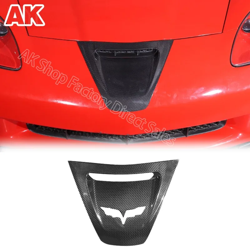 

Передний капот двигателя для Chevrolet Corvette C6 2005-2013 из углеродного волокна, крышка рамы вентиляционного отверстия, отделка, внешний аксессуар