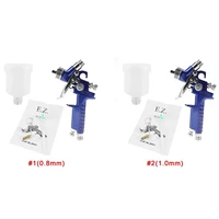 Mini pistolet de pulvérisation pneumatique professionnel, buse 0.8/1.0mm 125ml-pour peinture et réparation de voitures 5