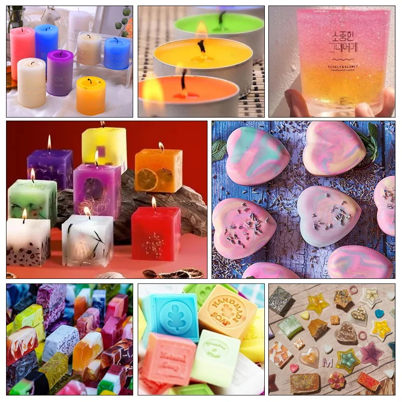 Candle Dye - 20 Colors Liquid Concentrated Candle Color Dye for Soy Wax  Dyes, Gel Wax, Paraffin