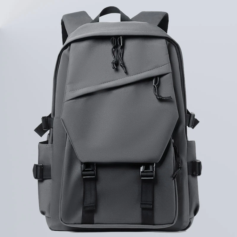 New 2024 Fashionable High Quality Fabric School Bag, Simple Couple Backpack, Leisure Commuting, Large Capacity Student Backpack