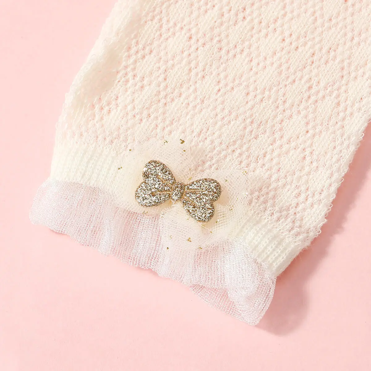 Baby Leggings Baby Trousers hibobi Summer Baby Girl Nine-Point Pants Leggings Anti-Mosquito Mesh Fashionable Outer Wear