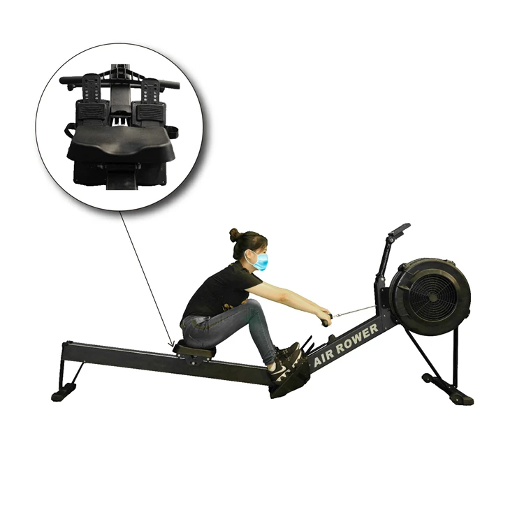 Consegna Dal Magazzino Francese Ad Alta Intensità 2 Attrezzature Per Il Fitness Commerciale Club Air Concept Vogatore Per Palestra