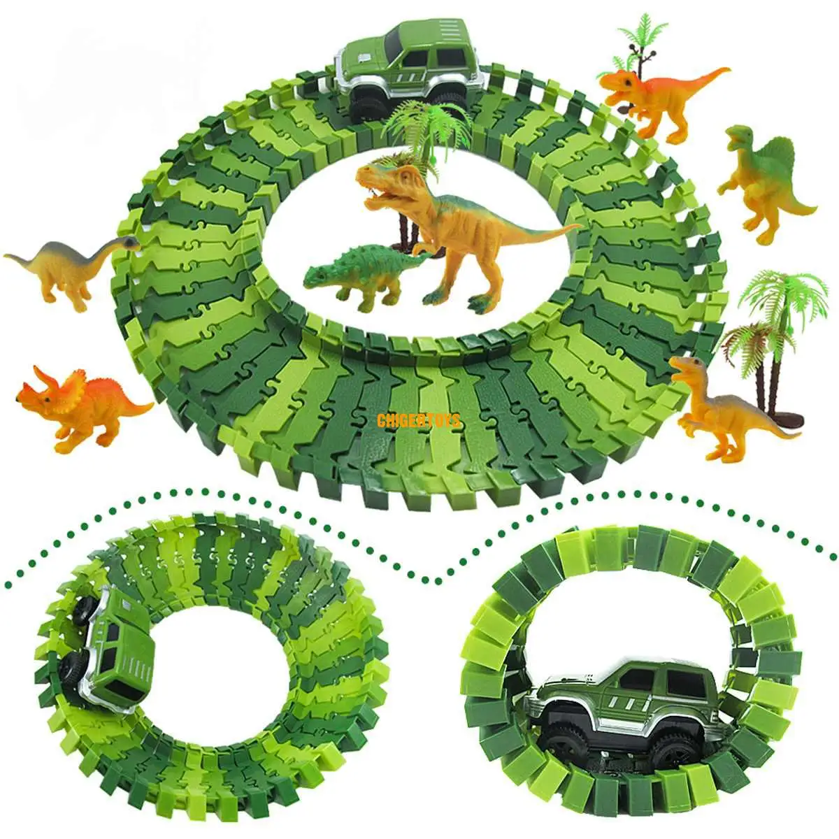 Рисунок 5 - динозавр железная дорога трек гоночный