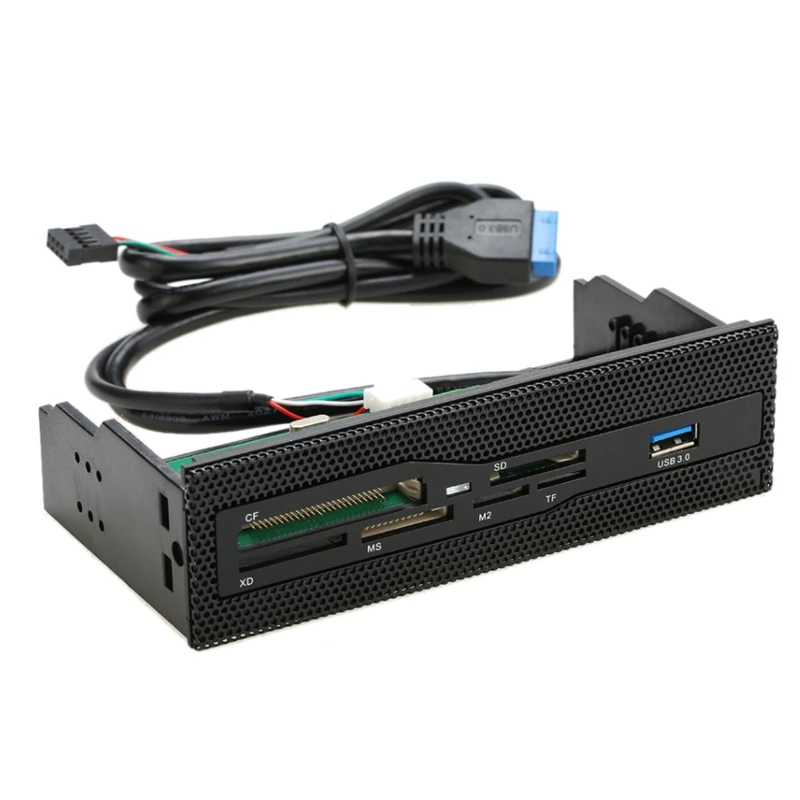 Медиа приборная панель USB 3 0 Передняя M2.MSO SD MS.XD CF кардридер для компьютера. |