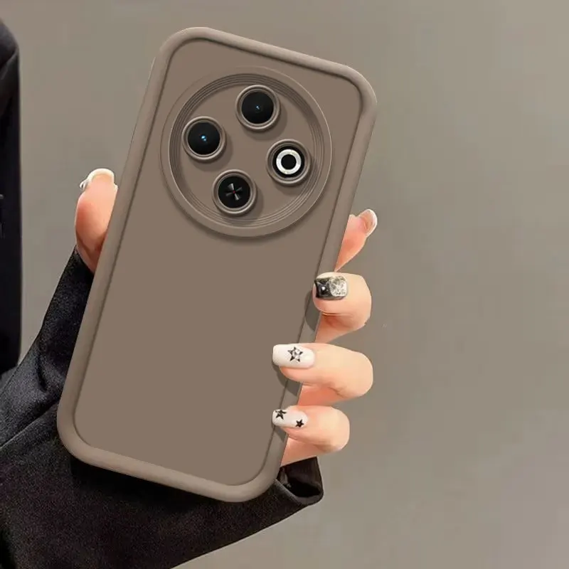 Enhanced Anti-Drop Silicone Back Cover with Fashion Bumper Design