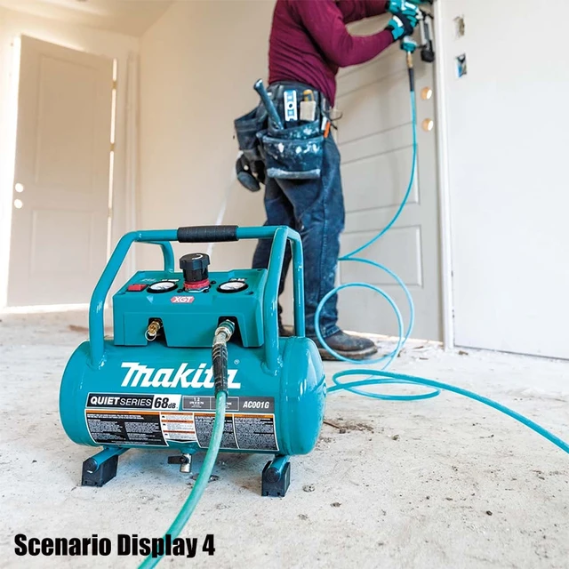 Makita-エアコンプレッサーac001gz,40V,リチウム電池,ブラシレス  