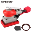 HIFESON 75*100mm Air Sander Pneumatic Square Grinder Polisher Vacuuming Sanding Tool Grinding Machine Car Polishing Tool 2
