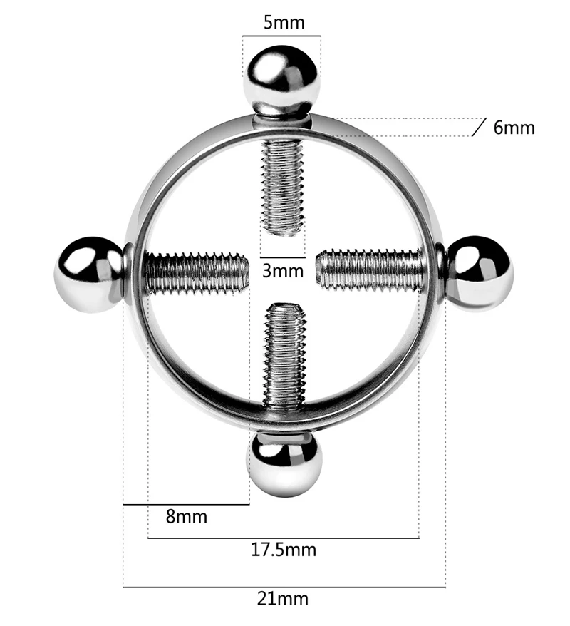 A Pair Erotic Toys Adult Games Nipple Stimulator Stainless Steel Nipple Clamps Sex Toys For Couple Breast Clips Bdsm Bondage sex party toys erotic sex toy sex toys nipple clamp sex bondage toys